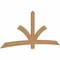 Ekena Millwork Davenport Timber Gable Bracket, Western Red Cedar, 108"W x 45"H x 1 1/2"D x 5 1/2"F, 10/12 Pitch GBW108X45X0206DAV00SWR - alternate 5
